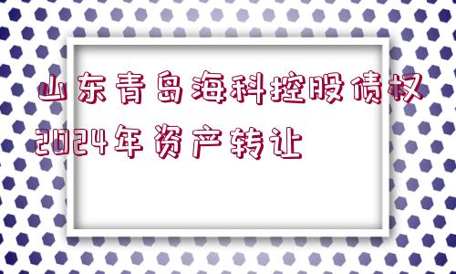 山東青島?？瓶毓蓚鶛?quán)2024年資產(chǎn)轉(zhuǎn)讓