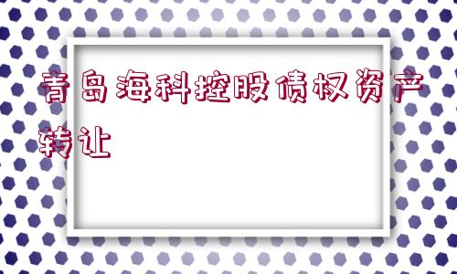 青島?？瓶毓蓚鶛?quán)資產(chǎn)轉(zhuǎn)讓