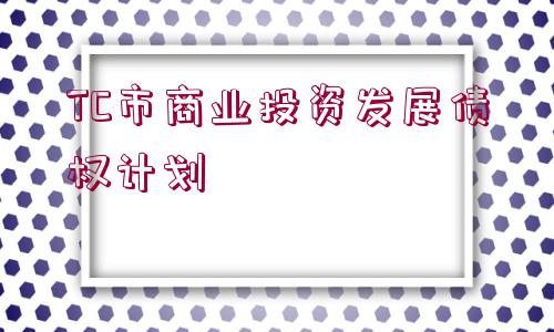 TC市商業(yè)投資發(fā)展債權(quán)計(jì)劃