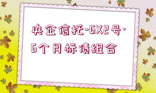 央企信托-GX2號·6個(gè)月標(biāo)債組合