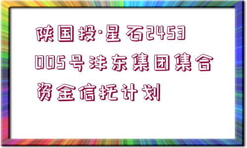 陜國投·星石2453005號灃東集團集合資金信托計劃