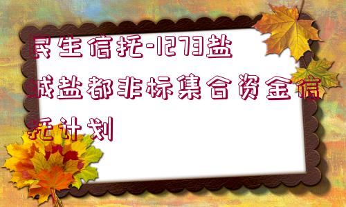 民生信托-1273鹽城鹽都非標(biāo)集合資金信托計(jì)劃